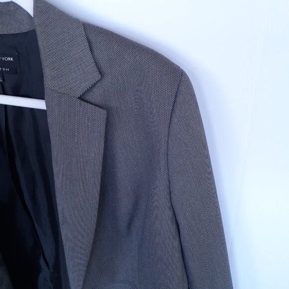Jones New York Stretch Women's Gray Blazer Jacket With Button Closure‎ Siz… - Picture 6 of 16